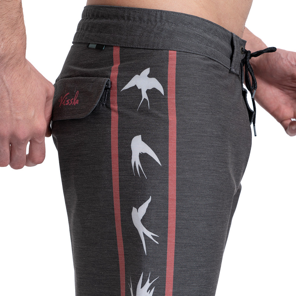 Boardshorts Preto Vissla Swarms