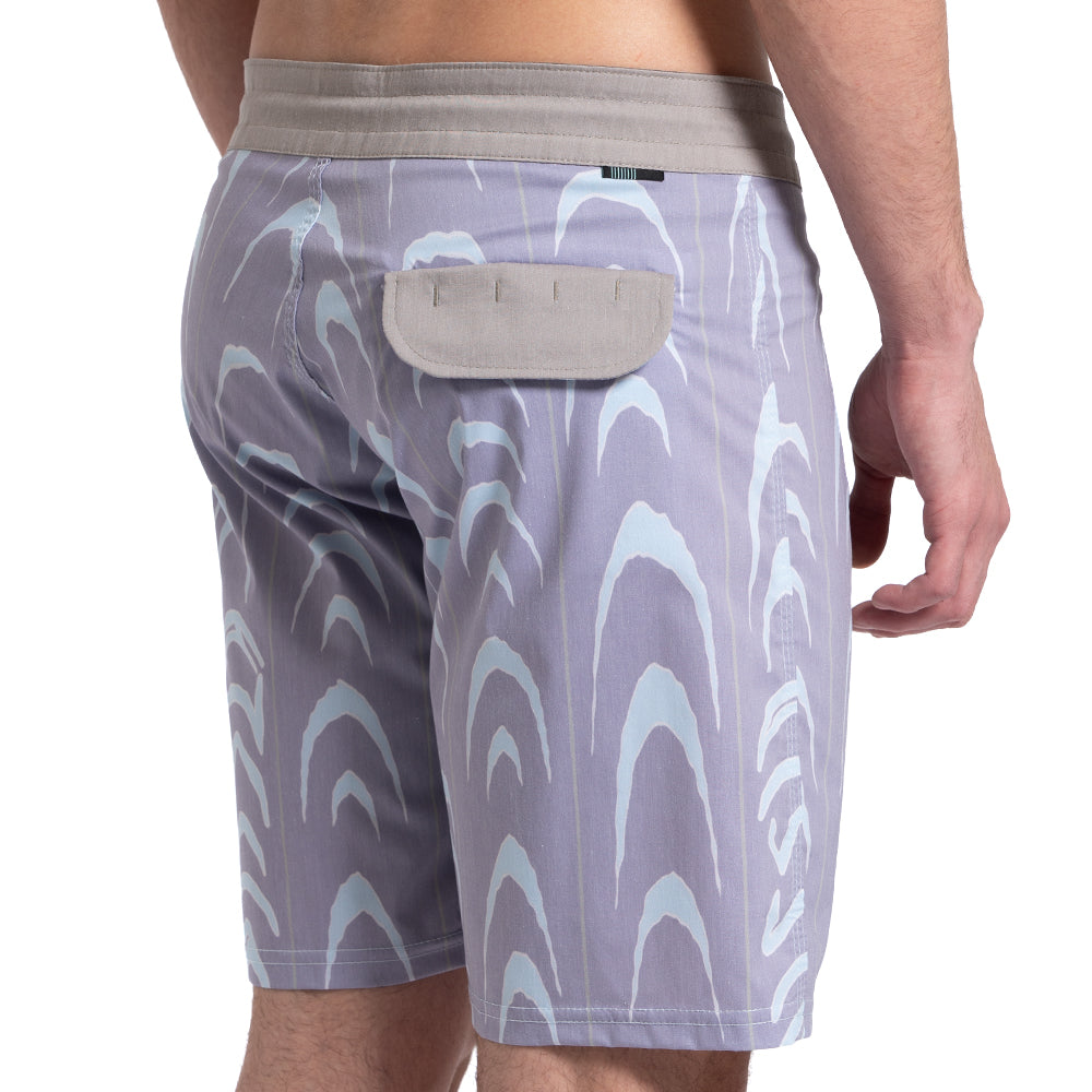 Boardshorts Lilás Vissla Monster Stripes