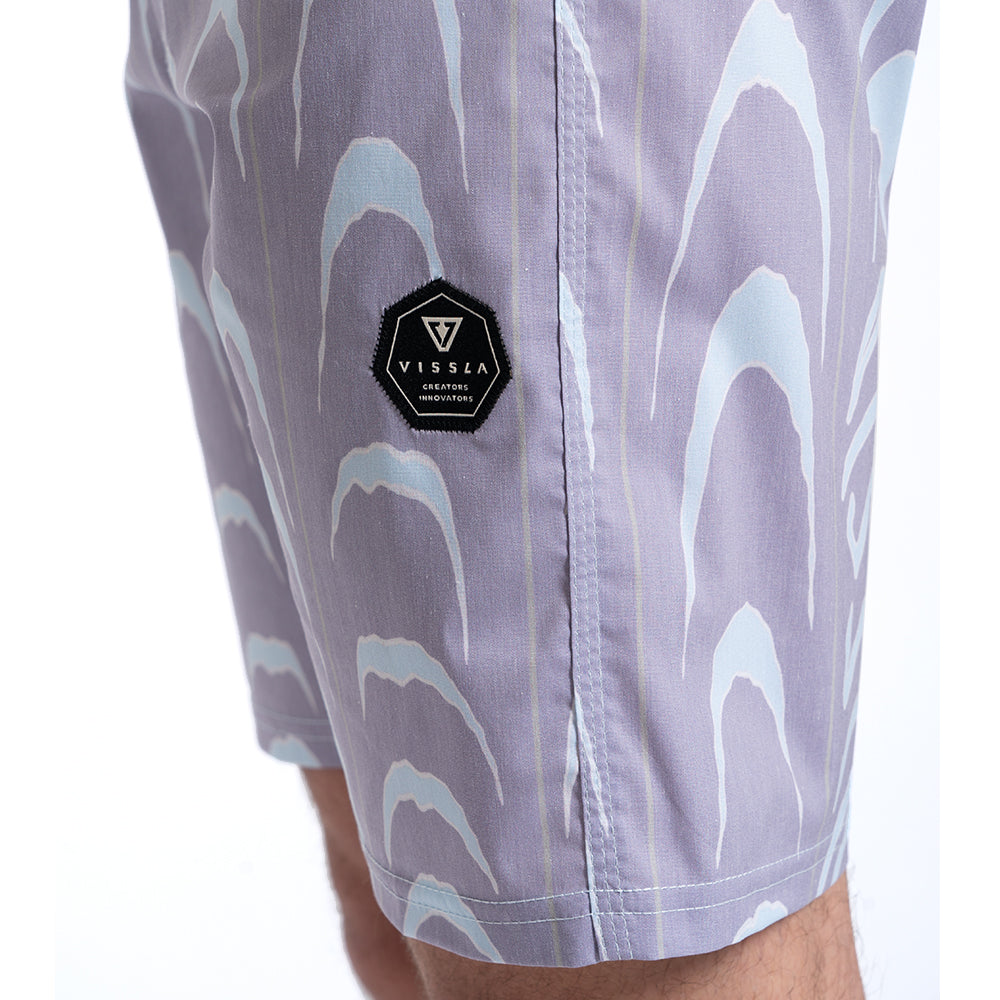 Boardshorts Lilás Vissla Monster Stripes