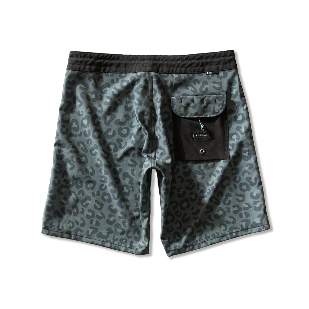 Boardshorts Verde Vissla Big Cat