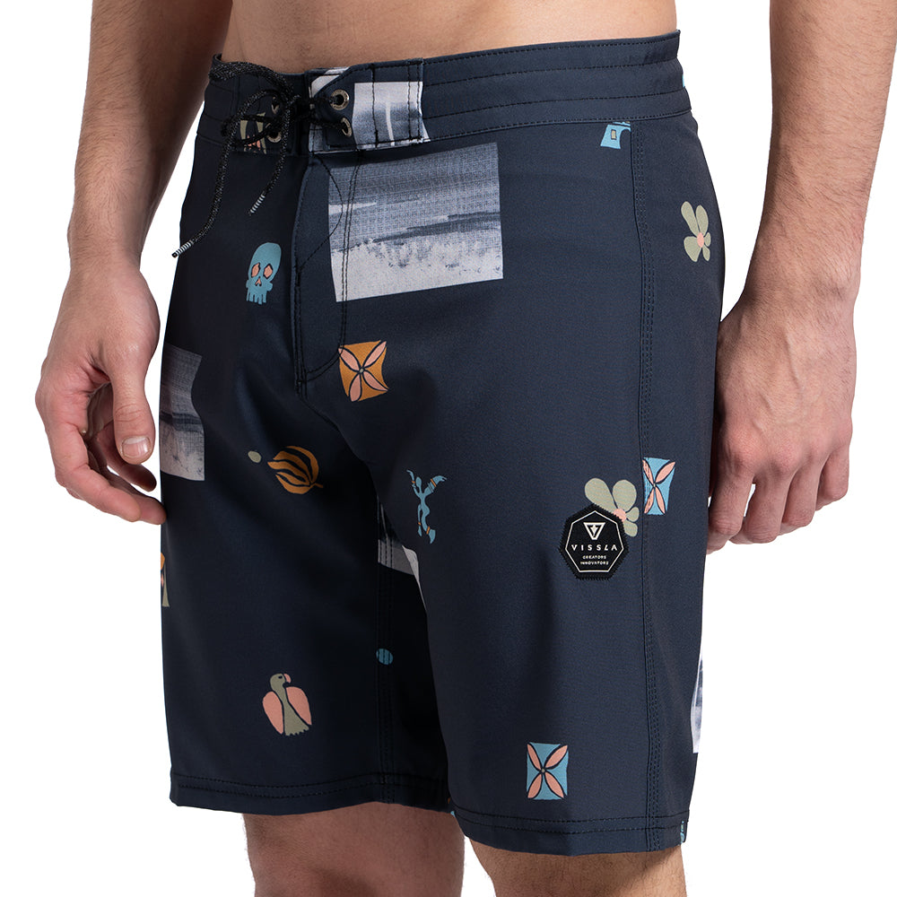 Boardshorts Preto Vissla Neu Wave