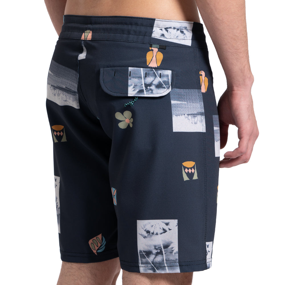Boardshorts Preto Vissla Neu Wave