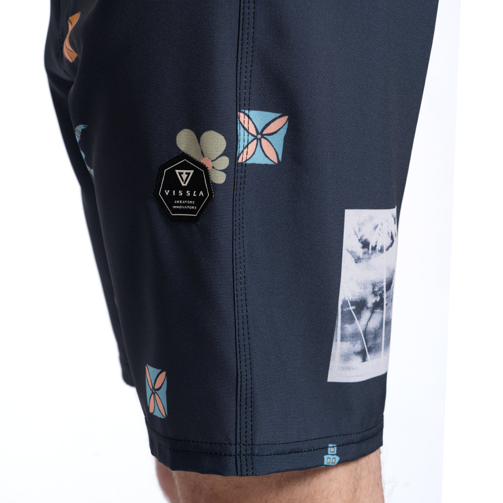 Boardshorts Preto Vissla Neu Wave