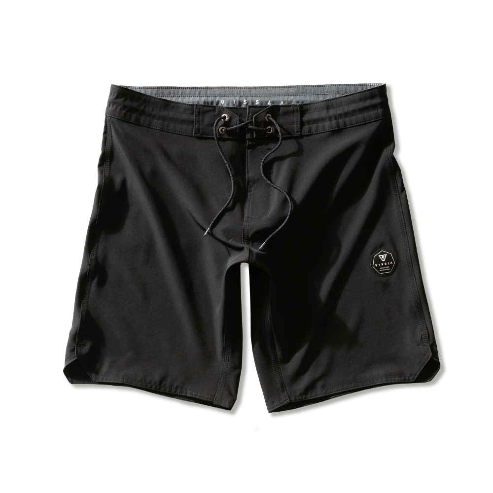 Boardshorts Preto Vissla Solid Sets