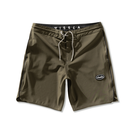 Boardshorts Vissla Solid Sets Army Green 18,5"