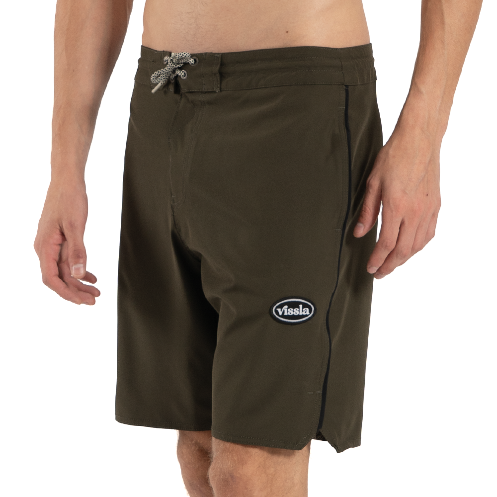 Boardshorts Vissla Solid Sets Army Green 18,5"