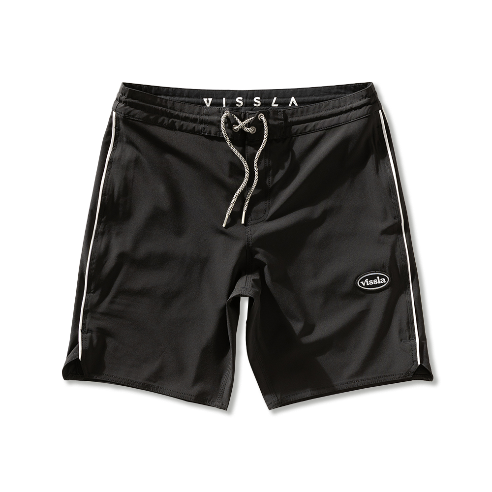 Boardshorts Vissla Solid Sets Preto 18,5"