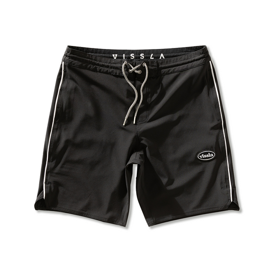 Boardshorts Vissla Solid Sets Preto 18,5"