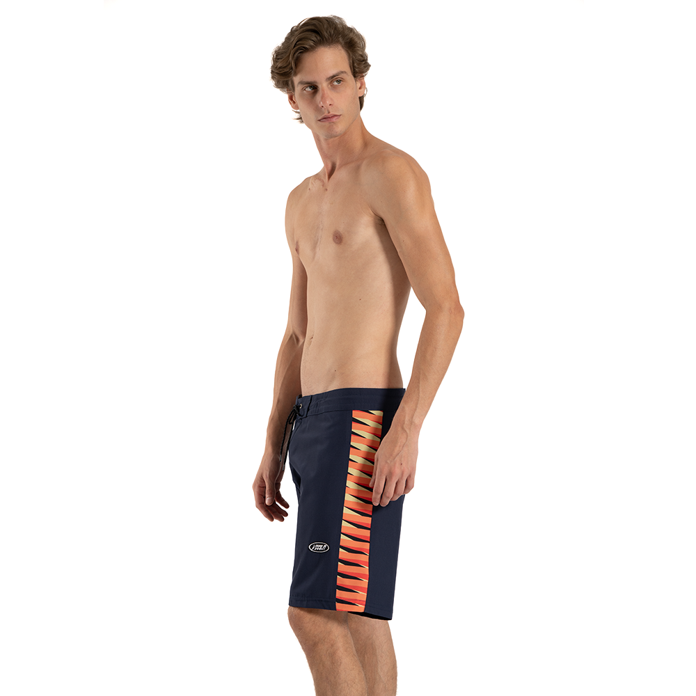 Boardshorts Vissla Woodside Tesseract Azul Escuro