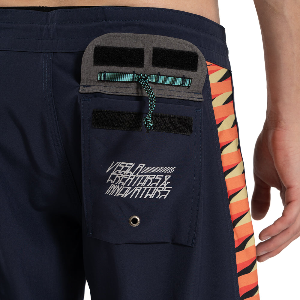 Boardshorts Vissla Woodside Tesseract Azul Escuro