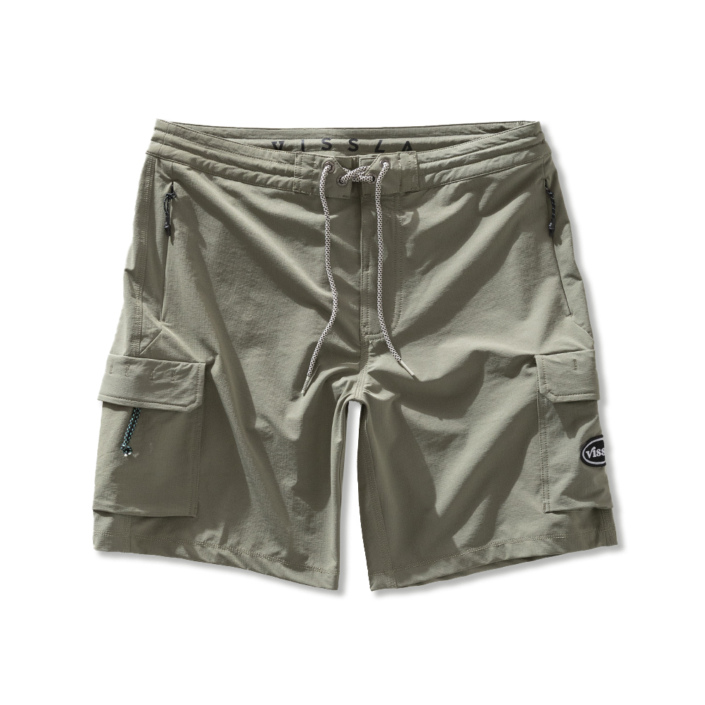 Boardshorts Vissla Roamer Cargo Verde Importado