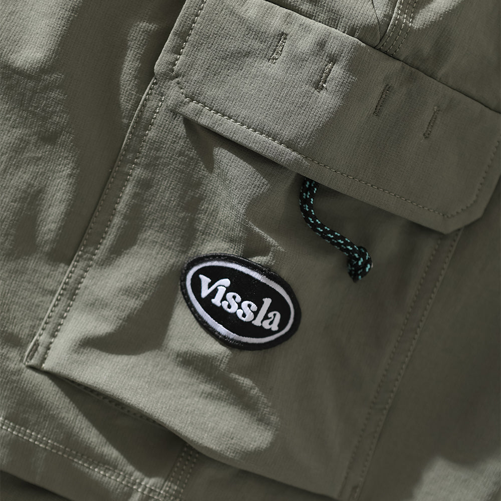Boardshorts Vissla Roamer Cargo Verde Importado