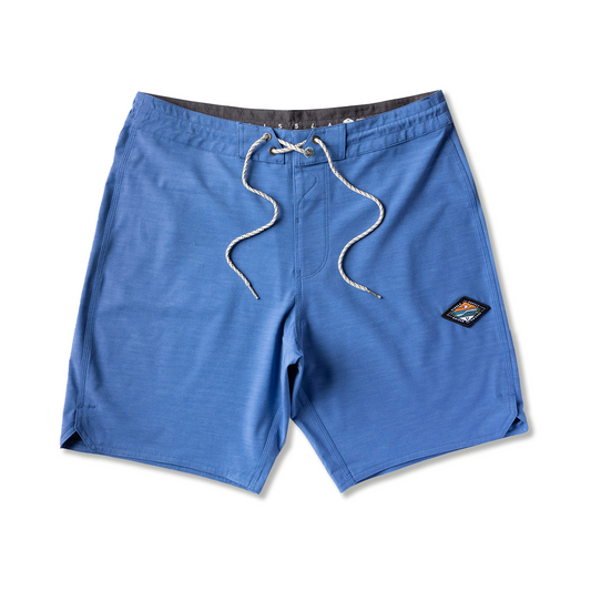 Boardshorts Vissla Solid Sets Azul 18,5"