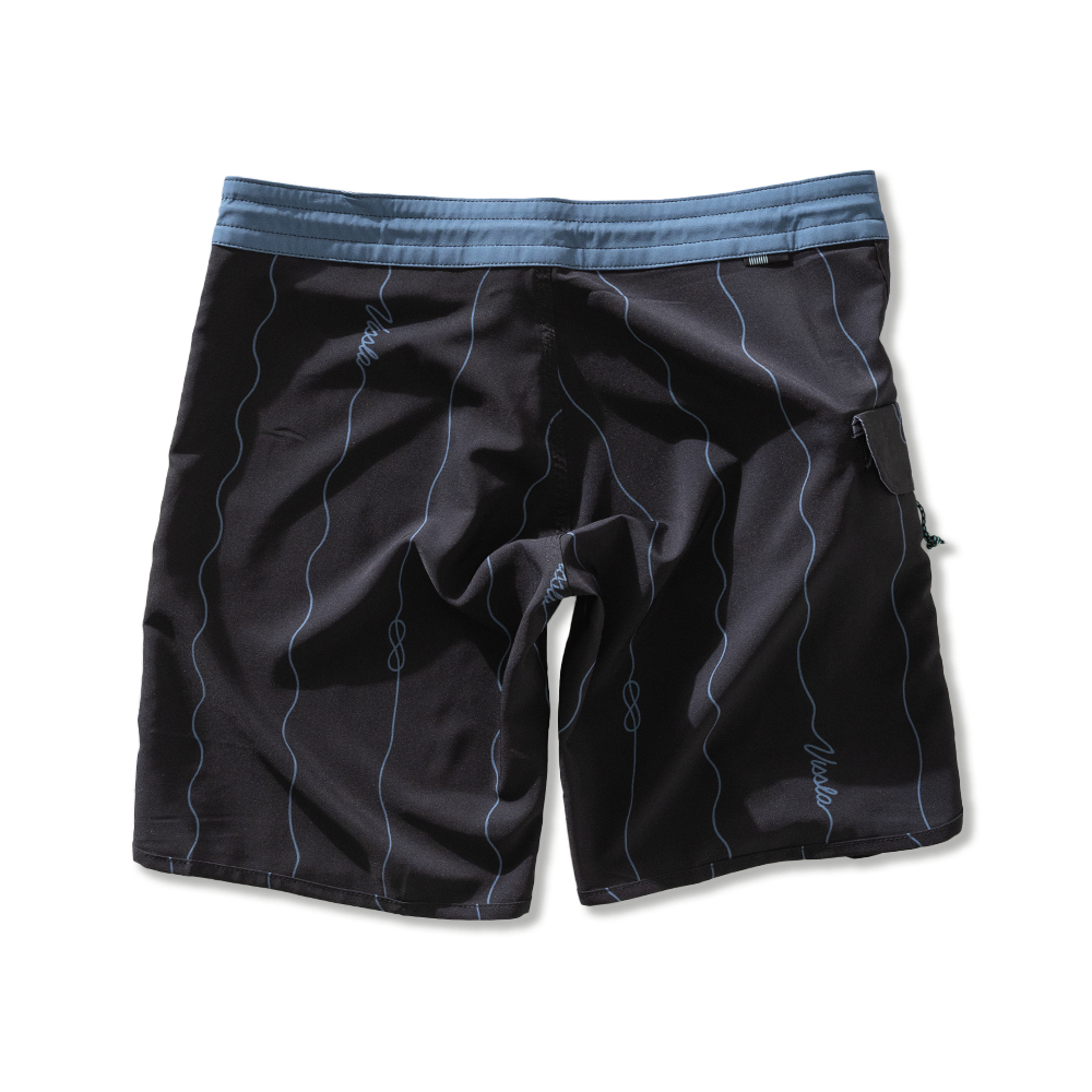 Boardshorts 18,5" Vissla Round Up 4-Way Stretch Preto