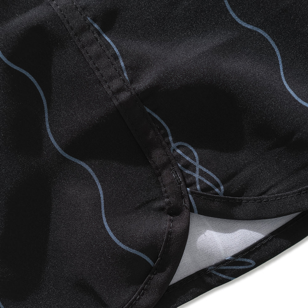 Boardshorts 18,5" Vissla Round Up 4-Way Stretch Preto