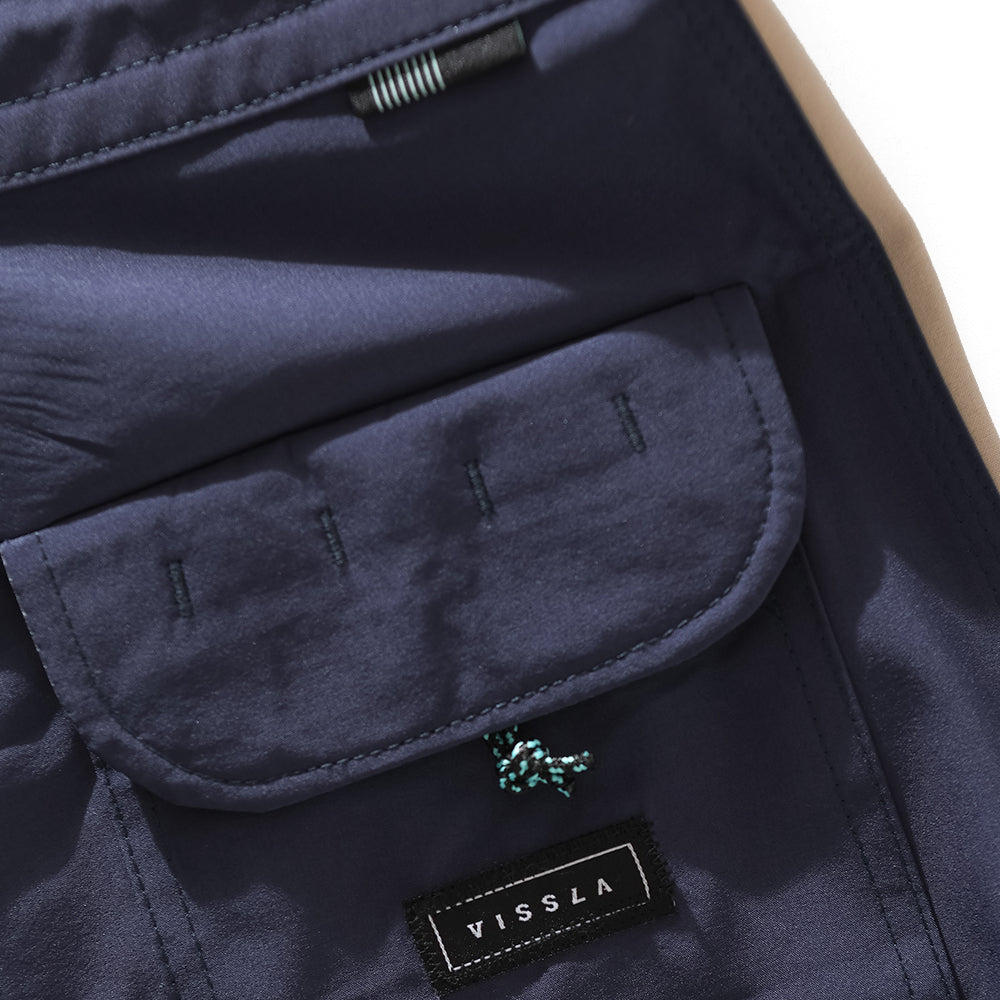 Boardshorts Vissla Twinzer Azul Escuro