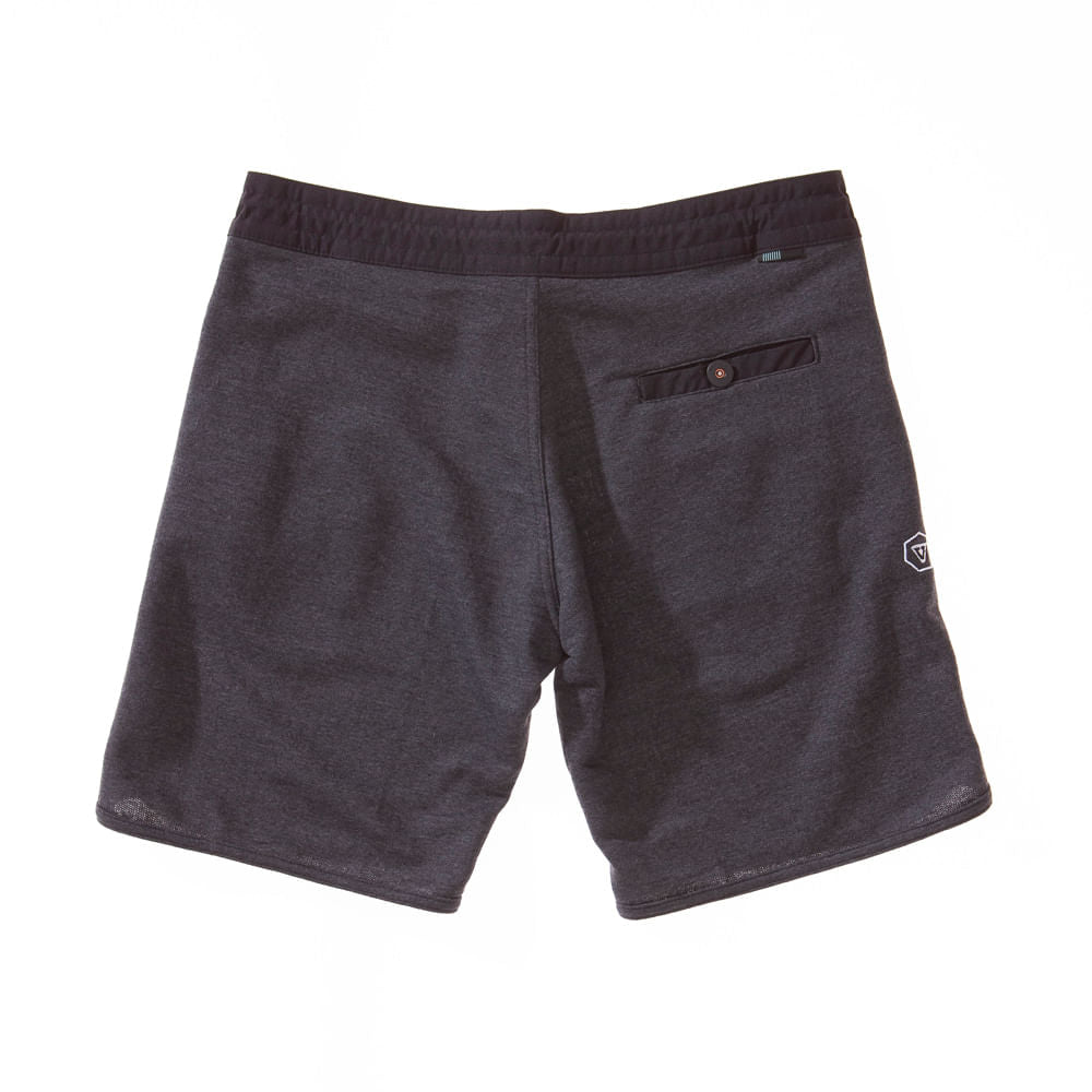 Walkshort Sofa Surfer Vissla 18.5” Locker Preto