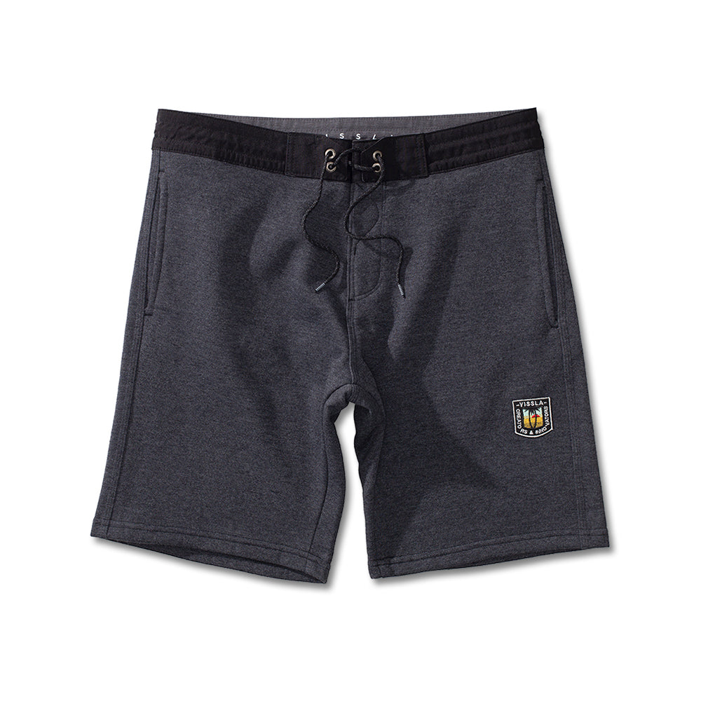 Walkshort Sofa Surfer Vissla 18,5'' Heather Sets Cinza