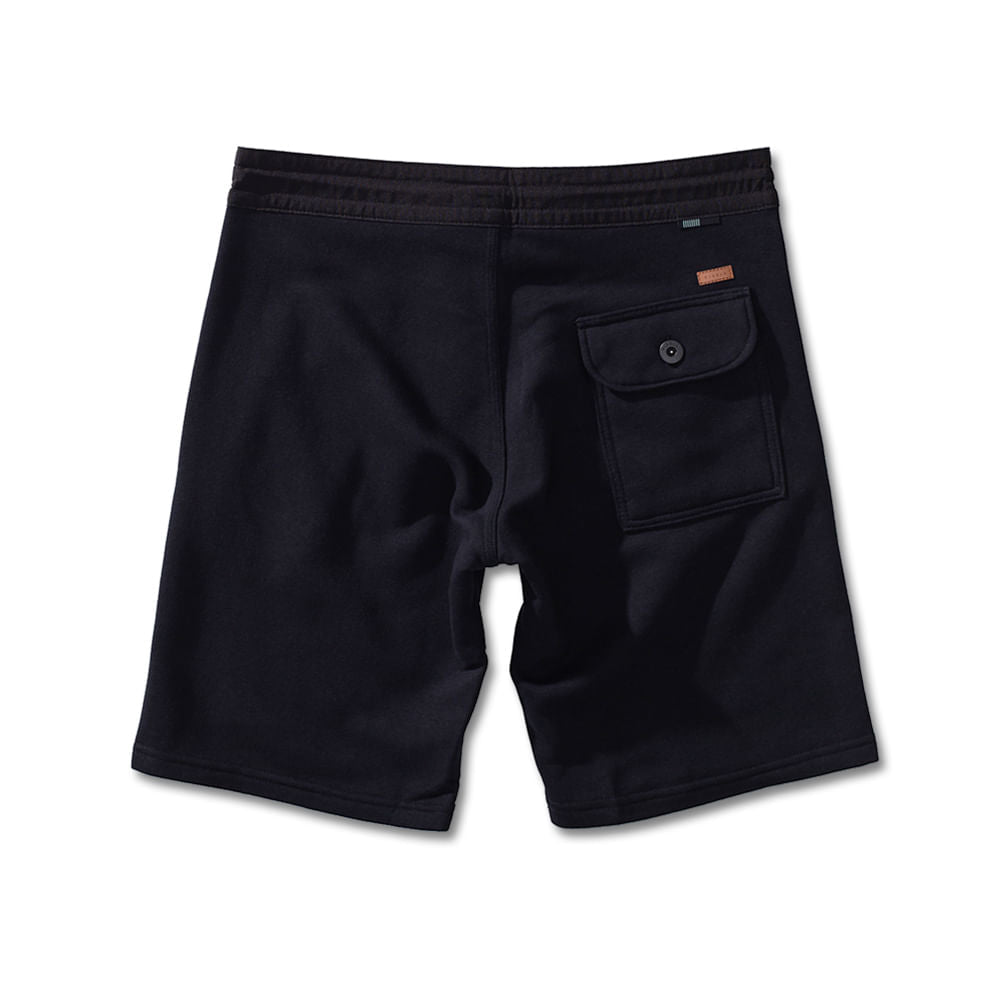 Walkshort Sofa Surfer Vissla 18,5'' Solid Sets Preto