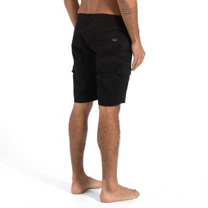 Walkshort Cargo Vissla 19'' High Tide Preto