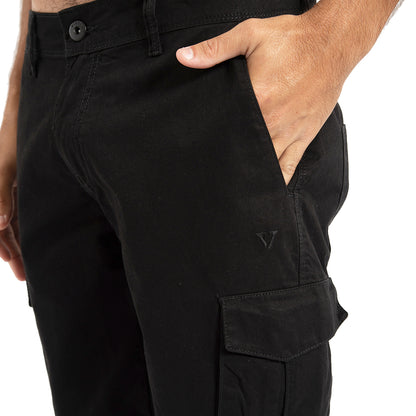 Walkshort Cargo Vissla 19'' High Tide Preto