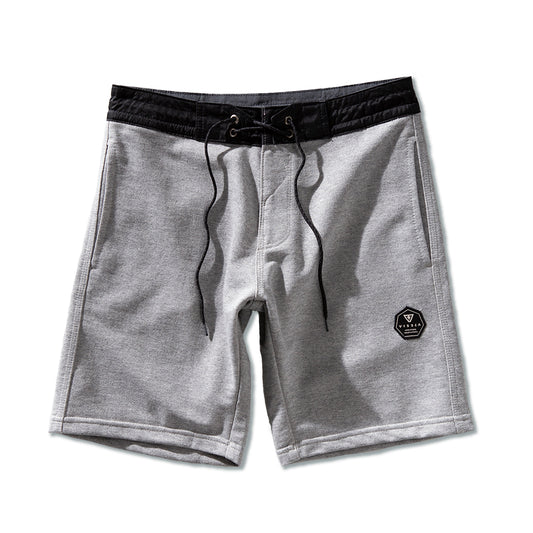 Walkshort Sofa Surfer Vissla 18,5'' Solid Sets Cinza