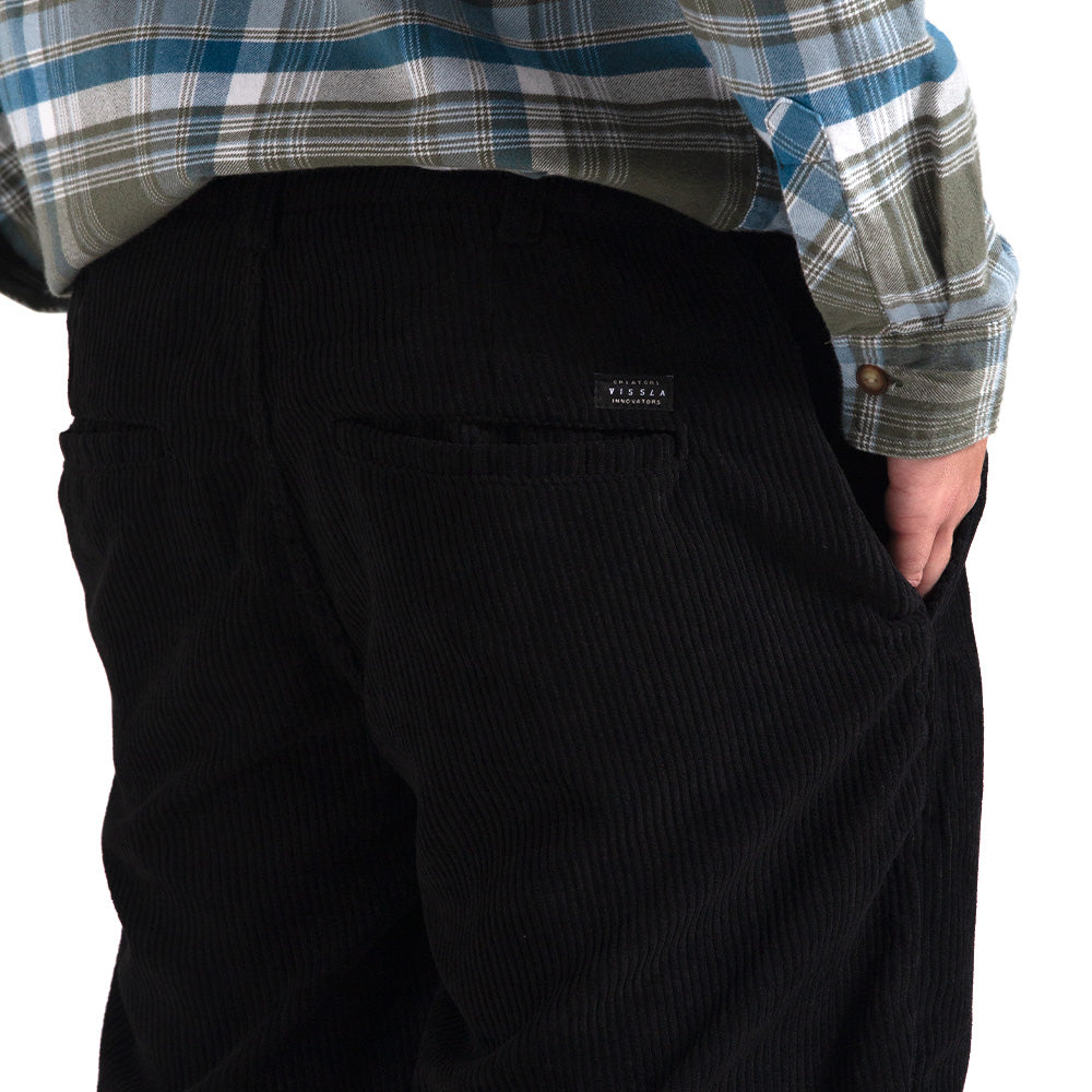 Walkshort Chino Vissla 18,5'' Creators Cord Preto