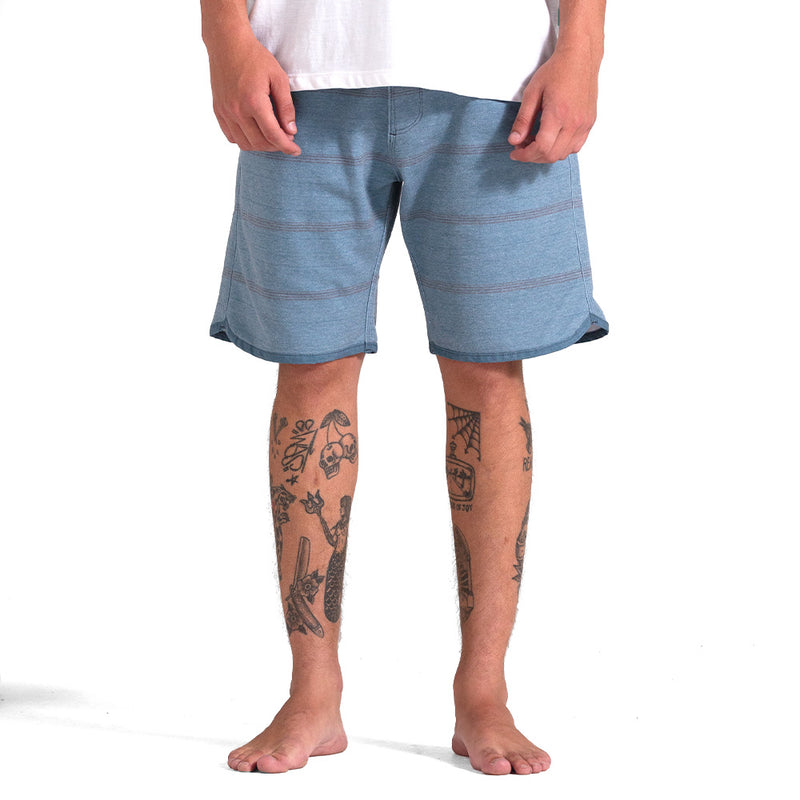 Walkshort Vissla 18,5'' Sofa Surfer Locker Stripe Verde