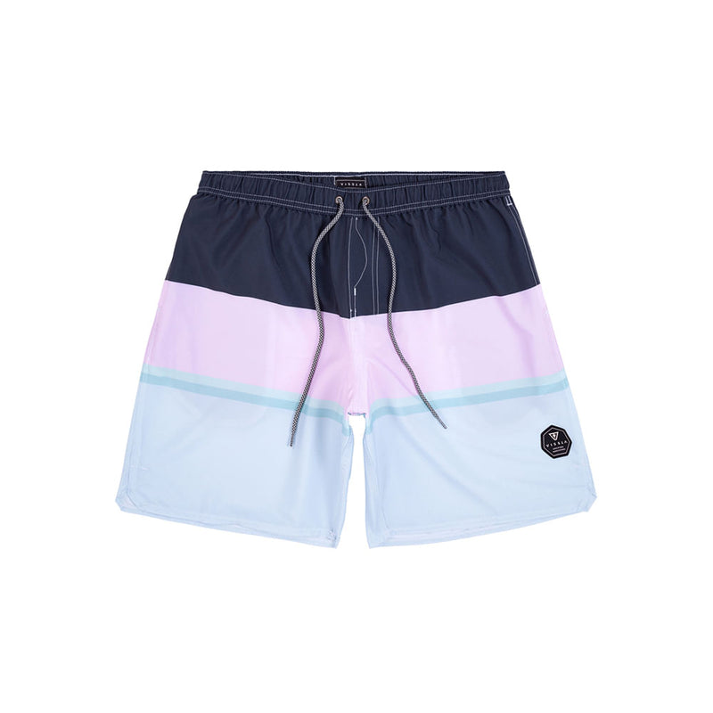 Shorts Elástico Vissla Point Breaker 17.5" Preto