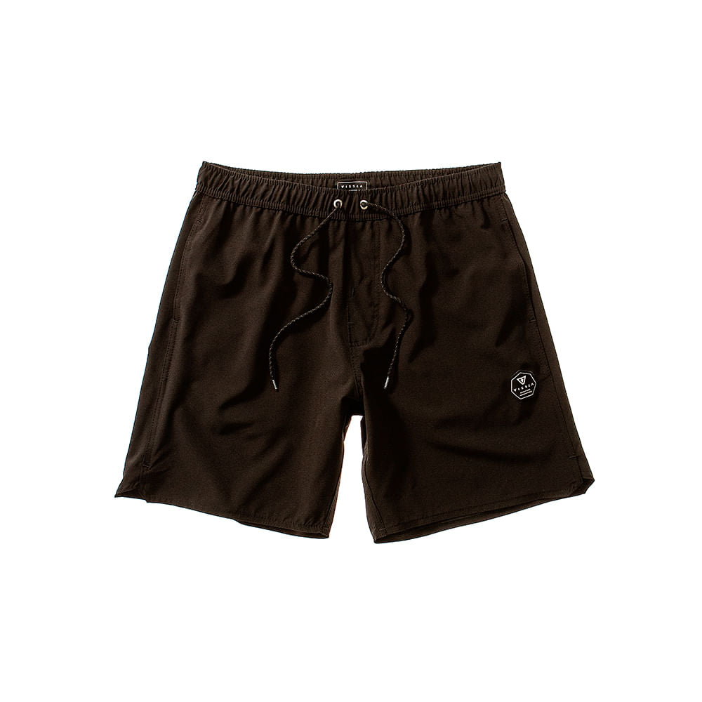 Shorts Vissla Solid Sets 17.5" Preto