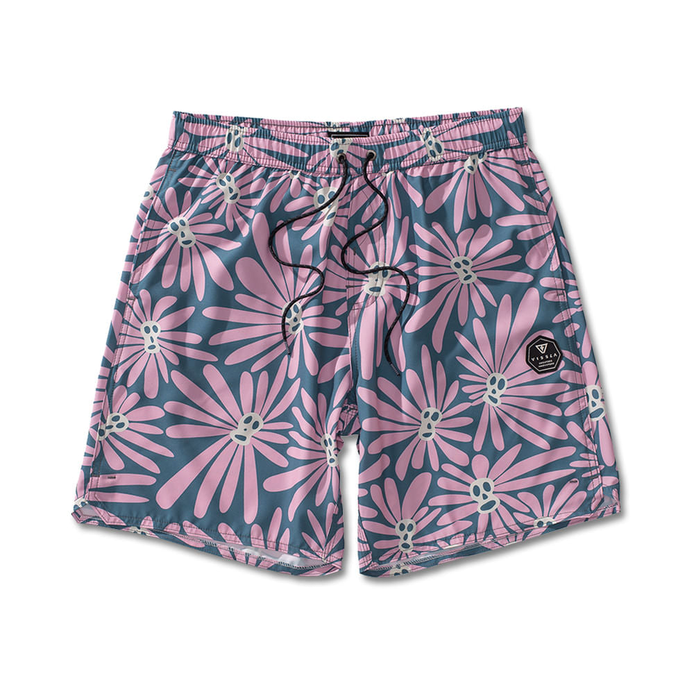 Shorts Vissla Cabezas 17.5" Cabezas Rose