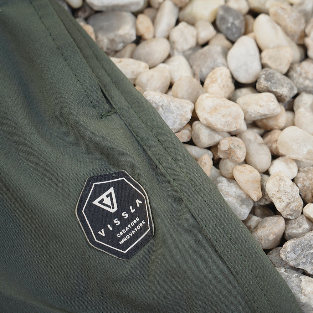 Shorts Vissla 17.5'' Breakers Verde Militar