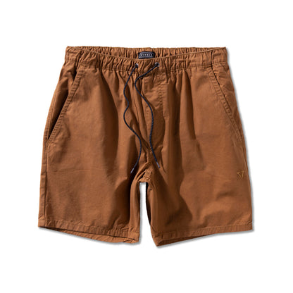 Shorts Vissla 17.5'' No See Cinza Marrom