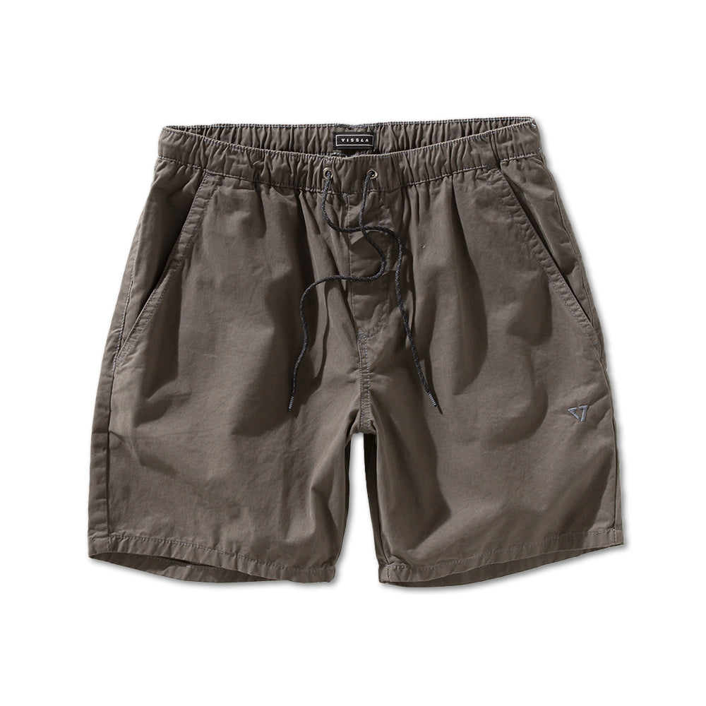 Shorts Elástico Vissla 18'' No See Chumbo