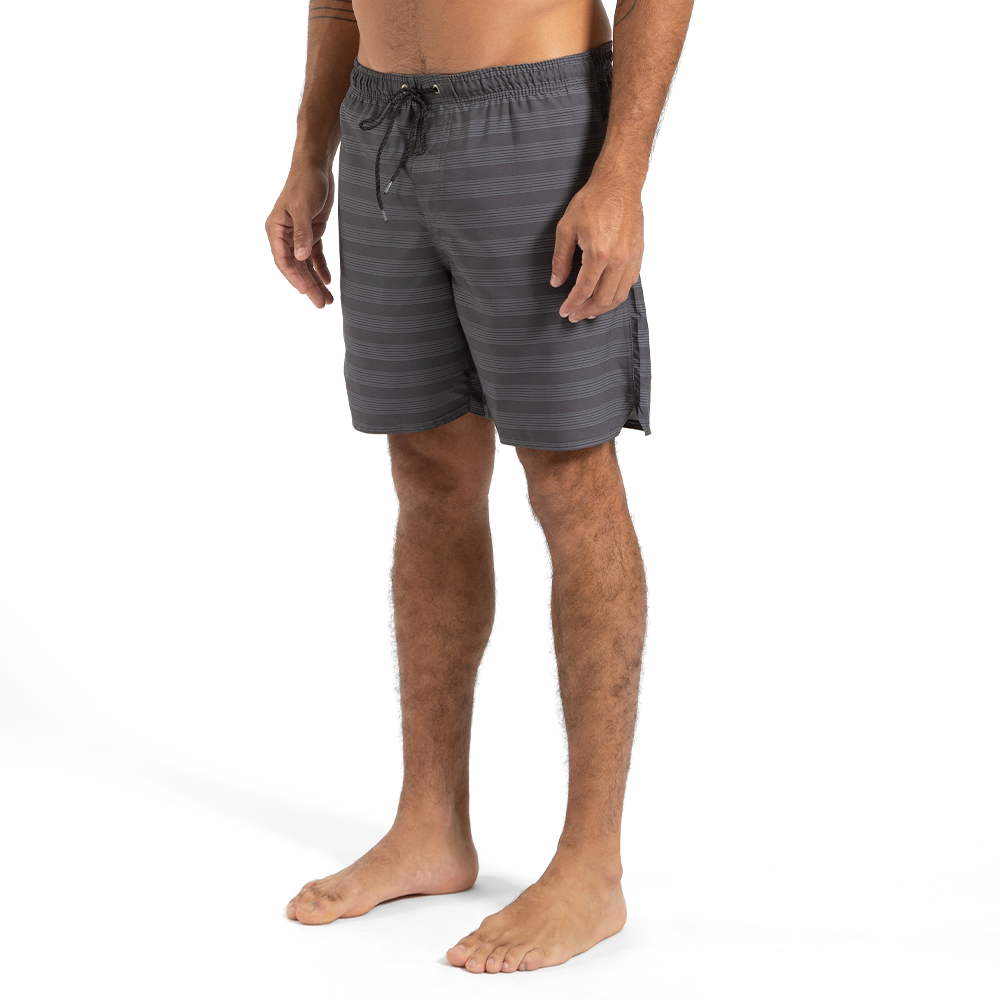 Shorts Vissla 17,5'' Stokem Preto