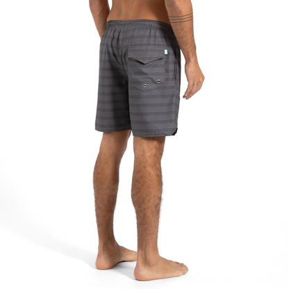 Shorts Vissla 17,5'' Stokem Preto