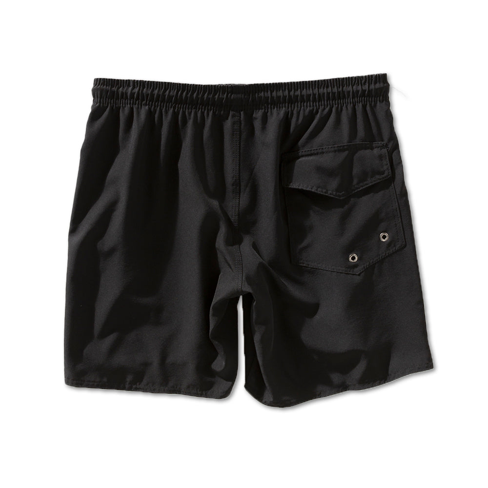 Shorts Elástico Vissla 17,5'' Breakers Preto