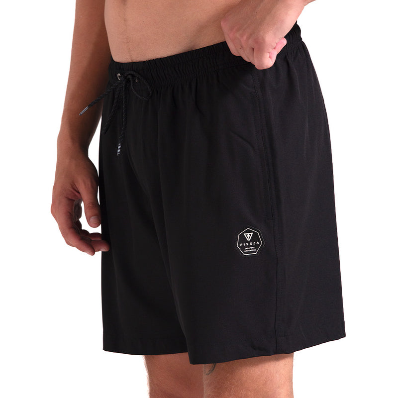 Shorts Vissla 17,5'' Breakers Preto