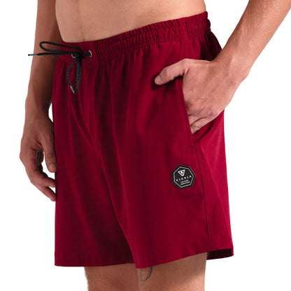 Shorts Vissla 17,5'' Breakers Vermelho