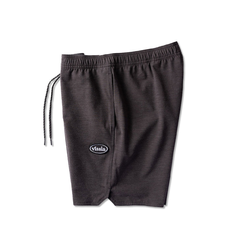 Shorts Vissla 17,5" Solid Sets Preto