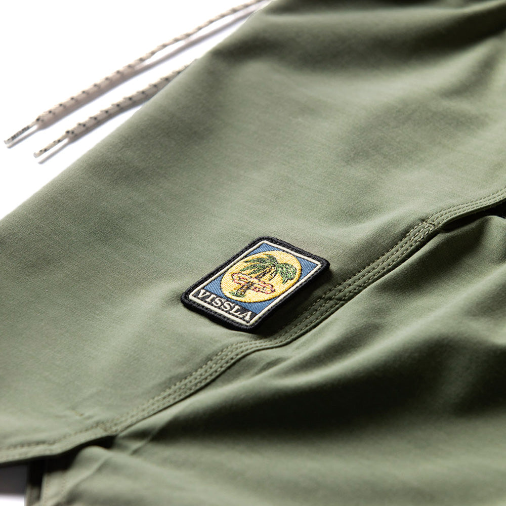 Shorts Vissla 17,5" Solid Sets Verde