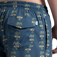 Thumbnail for Shorts Elástico 17,5 Grafite Vissla Atomic Palms