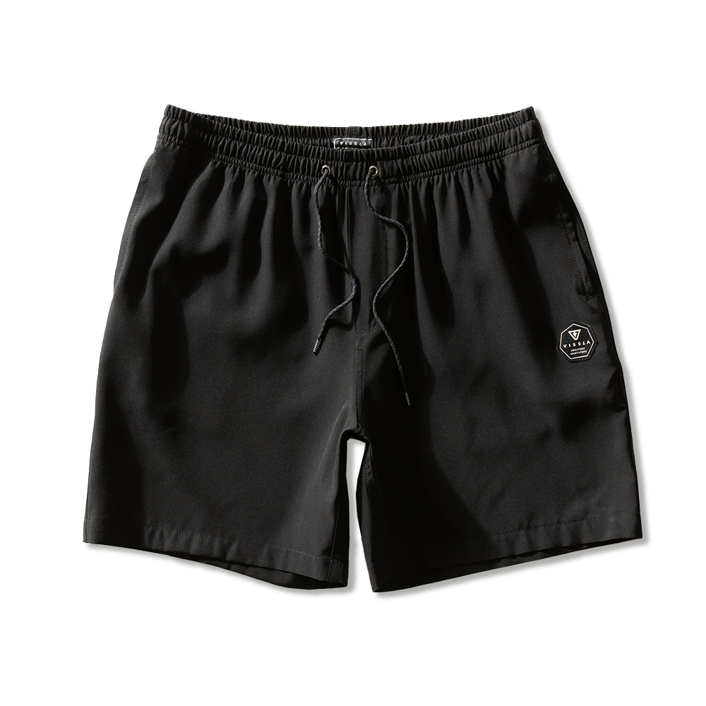 Shorts 17,5 Preto Vissla Breakers