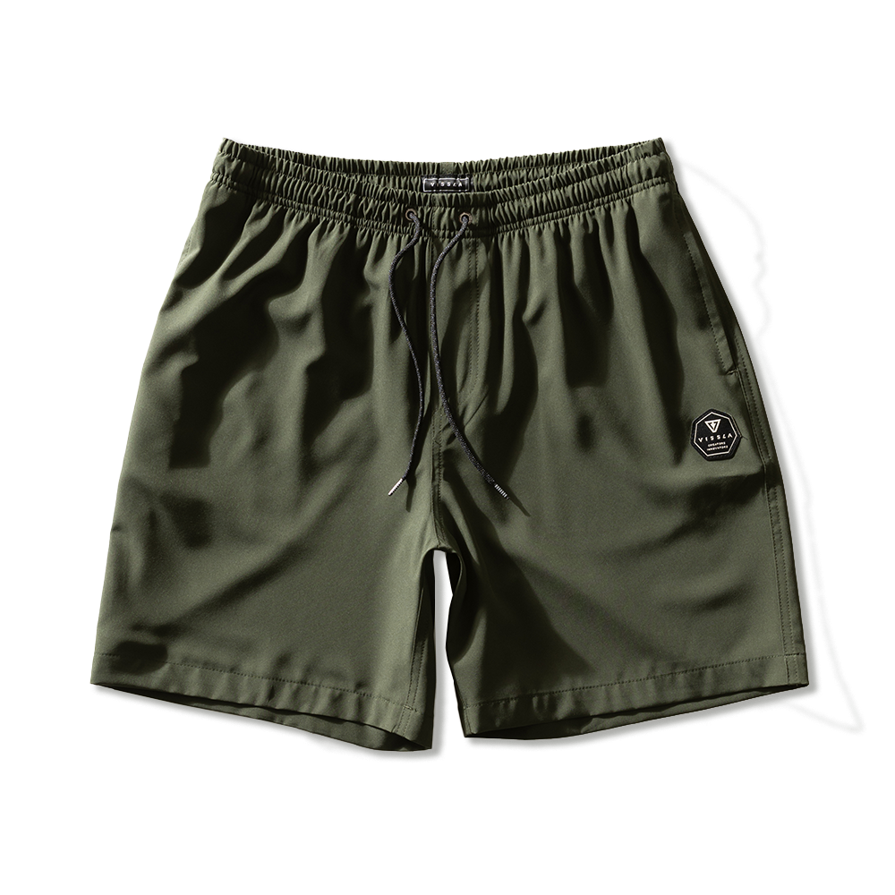 Shorts 17,5 Verde Vissla Breakers