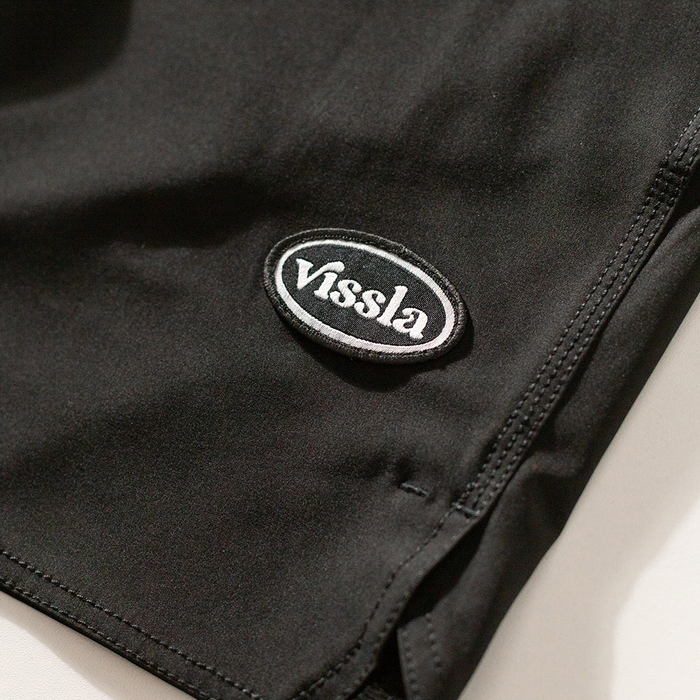 Shorts Elástico Vissla No See Preto 18"