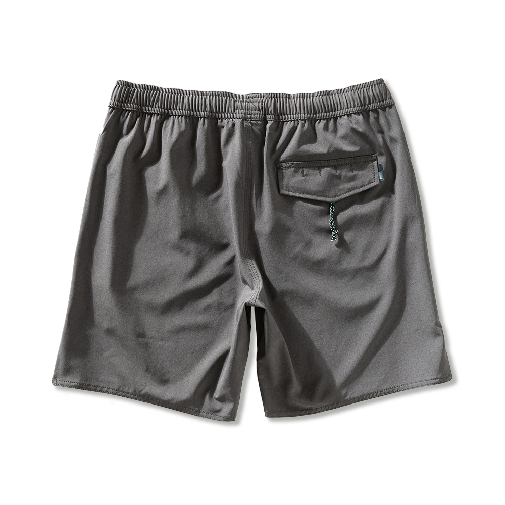 Shorts Elástico Vissla No See Dark Grey Heather 18"