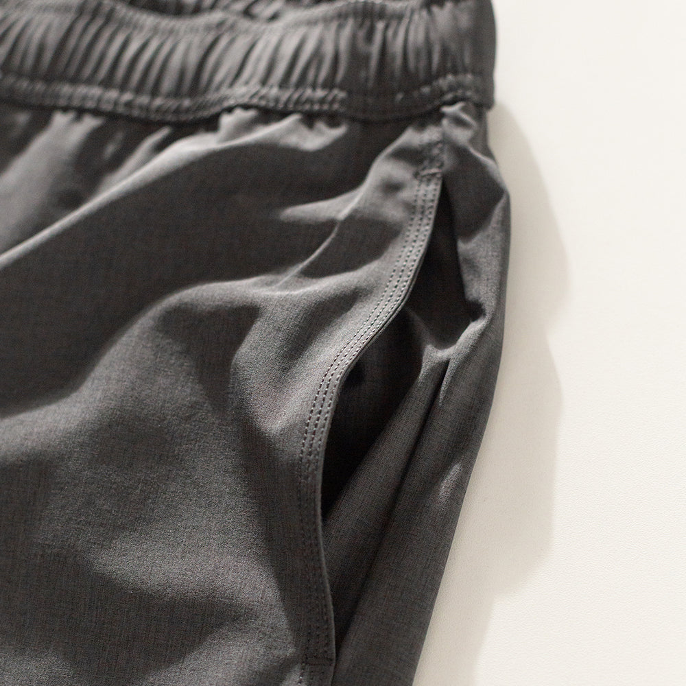 Shorts Elástico Vissla No See Dark Grey Heather 18"