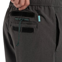 Thumbnail for Shorts Elástico Vissla No See Dark Grey Heather 18"