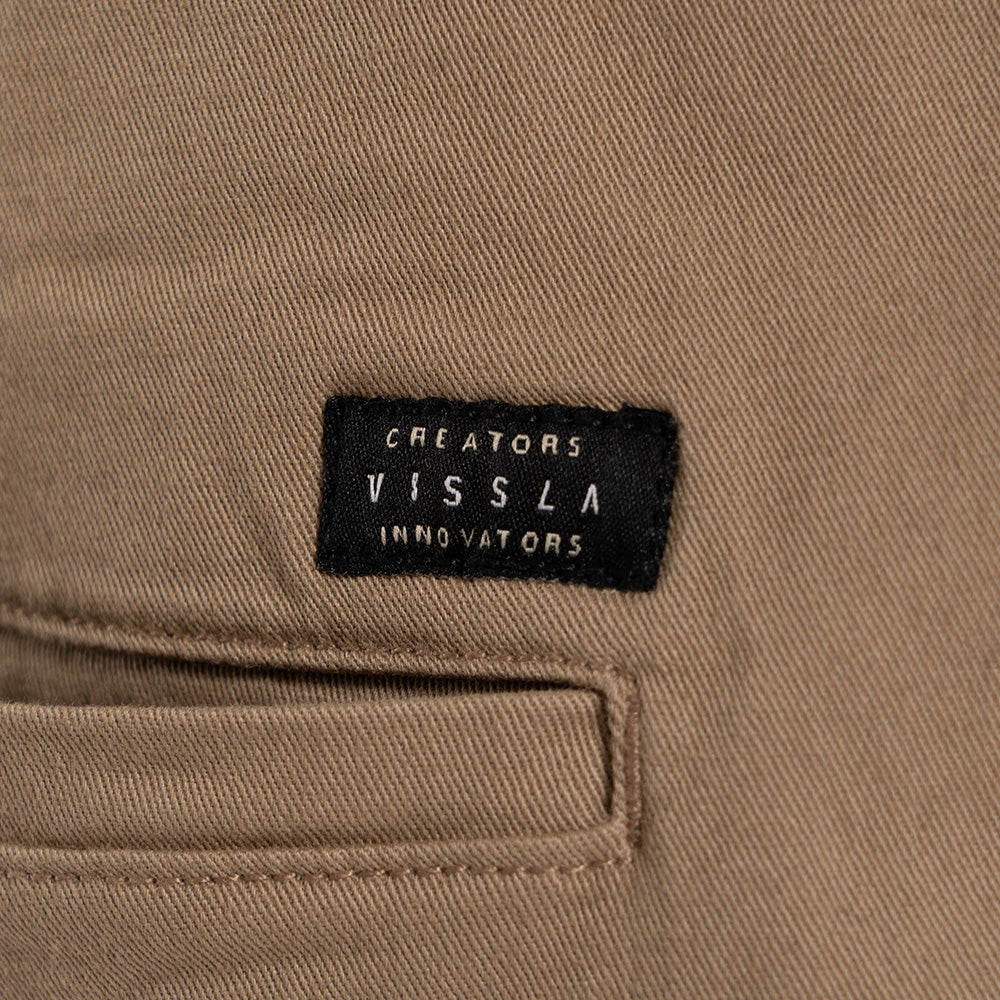 Shorts Elástico Vissla No See Kaki