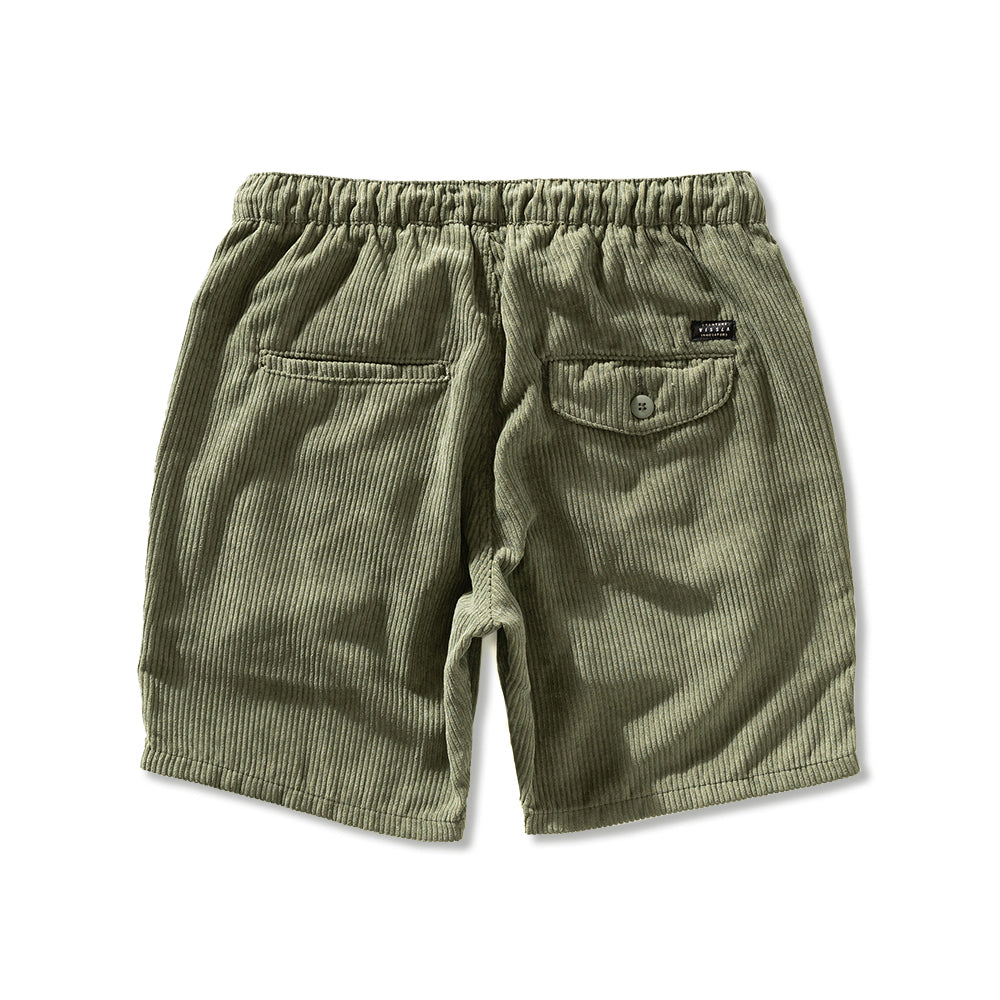 Shorts Elástico Vissla No See Cord Verde 18"